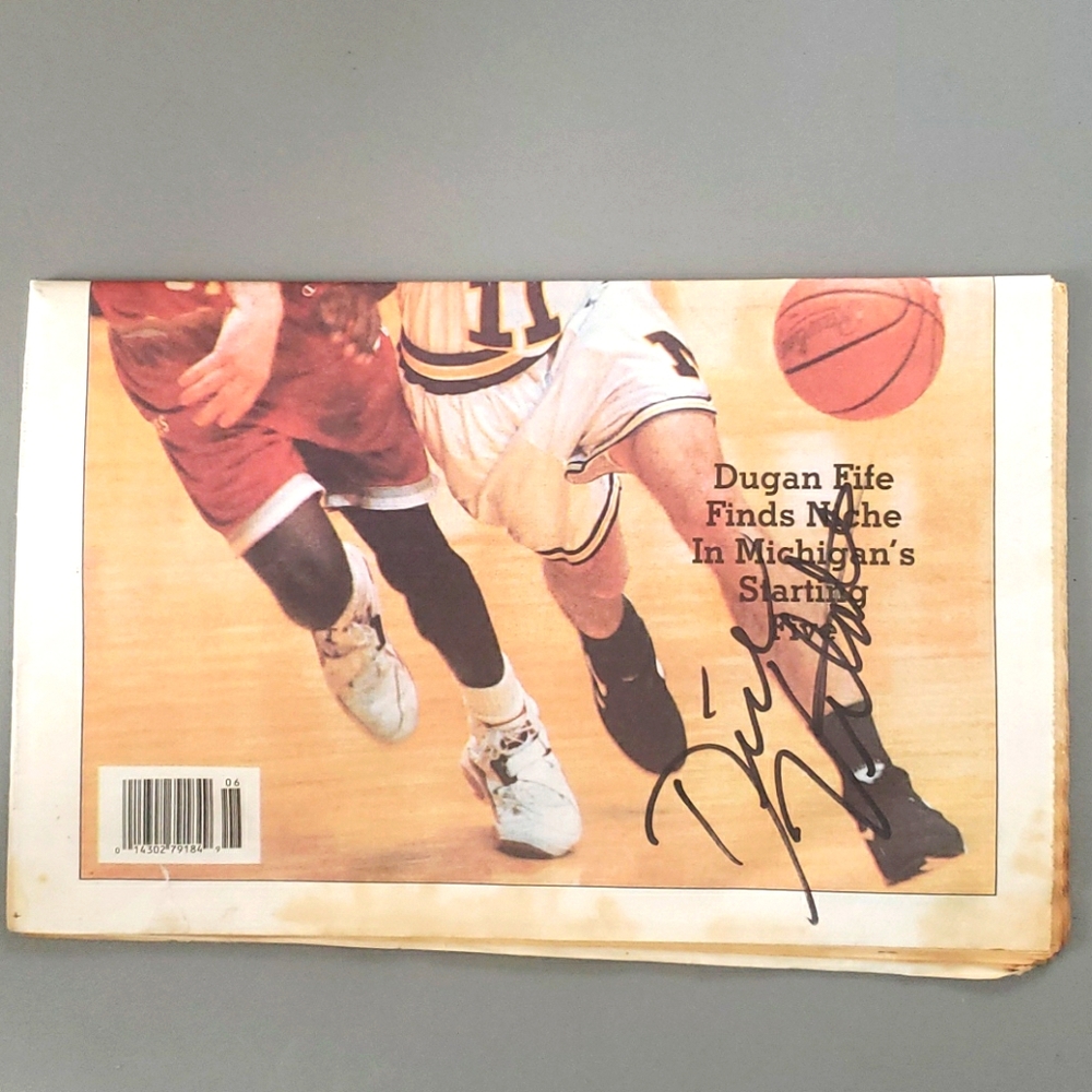 DICK VITALE AUTOGRAPH